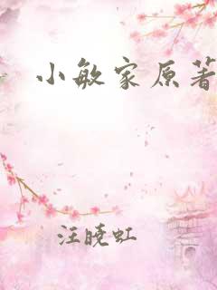 小敏家原著小说