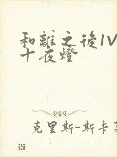 和离之后1V1十夜灯