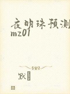 夜明珠预测 ymz01