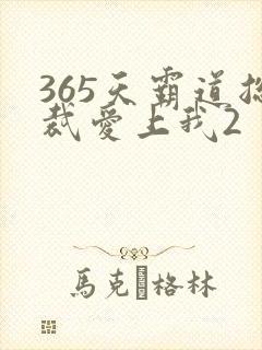 365天霸道总裁爱上我2