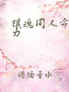 棋魂同人命运之力