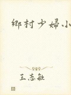 乡村少妇小说