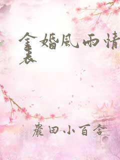 金婚风雨情演员表