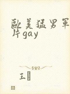 欧美猛男军警长片gay