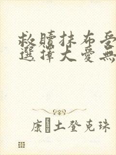 救赎抹布受的我选择大爱无疆