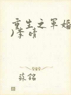 重生之军婚(h)李晴