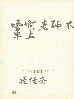 唔啊老师不可以车上