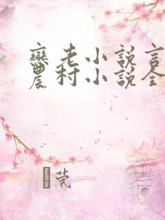 恋老小说言情网农村小说全文阅读