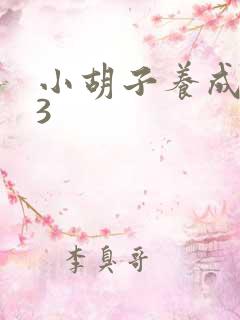 小胡子养成计划3