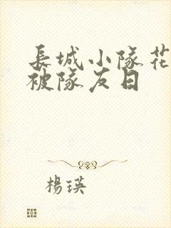 长城小队花木兰被队友日
