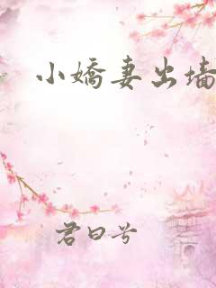 小娇妻出墙记