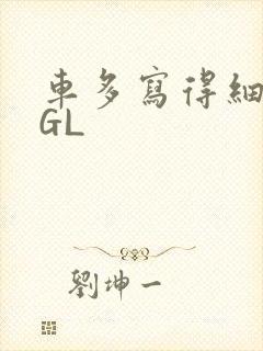 车多写得细腻的GL