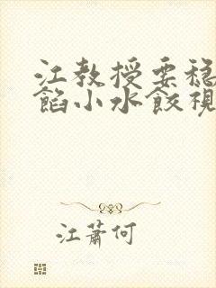 江教授要稳住肉馅小水饺视频