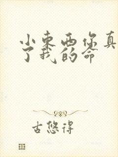 小东西你真能要了我的命