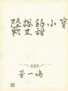 陆总的小宝贝又软又甜