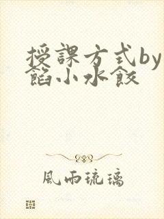 授课方式by肉馅小水饺