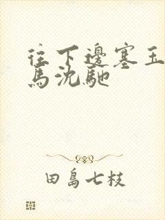 往下边塞玉器骑马沈驰