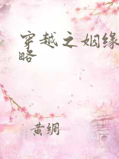 穿越之姻缘劫攻略