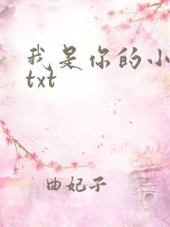 我是你的小小狗txt