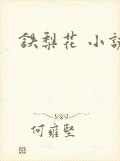 铁梨花 小说