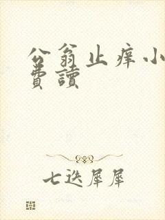 公翁止痒小说免费读