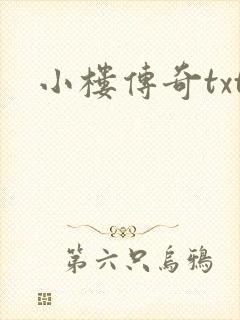 小楼传奇txt
