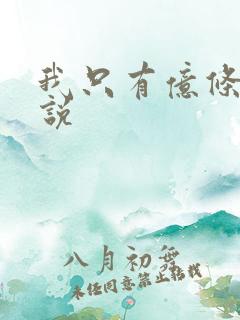 我只有亿条命小说