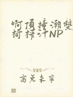 啊顶撞潮双H龙椅榨汁NP