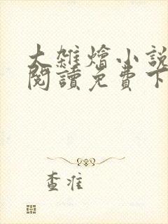 大杂烩小说全集阅读免费下载