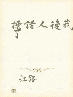 撩错人后我跑路了