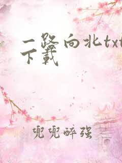 一路向北txt下载