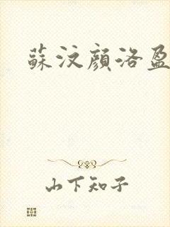 苏汶颜洛盈小说