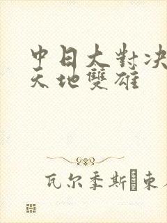 中日大对决  天地双雄