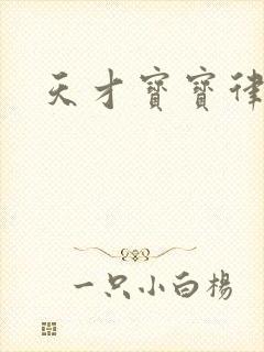 天才宝宝律师妈