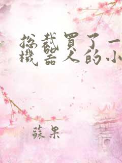 总裁买了一个男机器人的小说