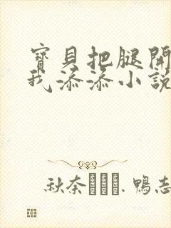 宝贝把腿开大让我添添小说