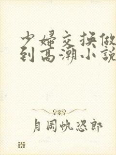 少妇交换做爰做到高潮小说