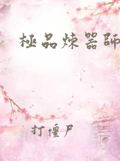极品炼器师