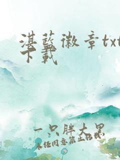 湛蓝徽章txt下载