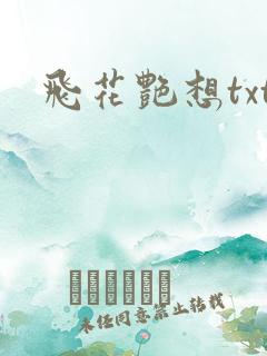 飞花艳想txt