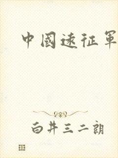 中国远征军小说