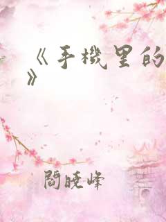 《手机里的秘密》