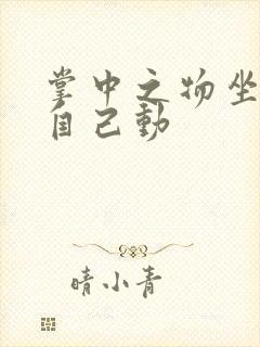 掌中之物坐上来自己动