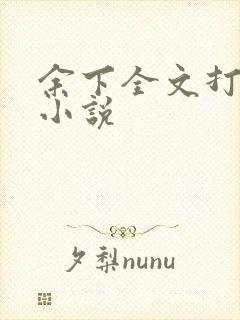 余下全文打不开小说