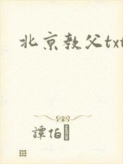 北京教父txt