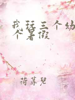 我玩三个幼儿一个暑假