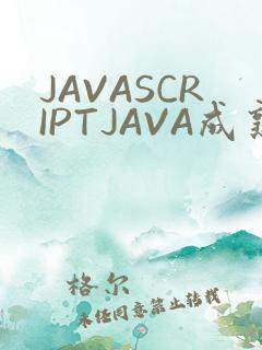 JAVASCRIPTJAVA成熟亲子