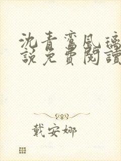 沈青鸾风璃宸小说免费阅读