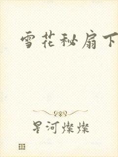 雪花秘扇下载