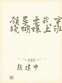 领导要我穿着无线蝴蝶上班